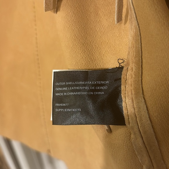 Mixit Fringe Suede/Leather Fringe Jacket size Large 😘 - Picture 6 of 12